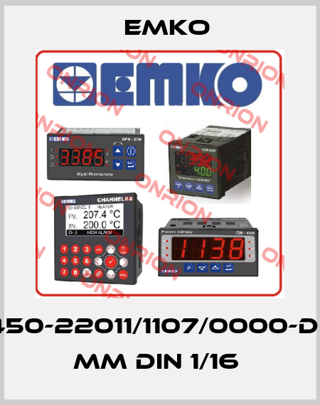 ESM-4450-22011/1107/0000-D:48x48 mm DIN 1/16  EMKO