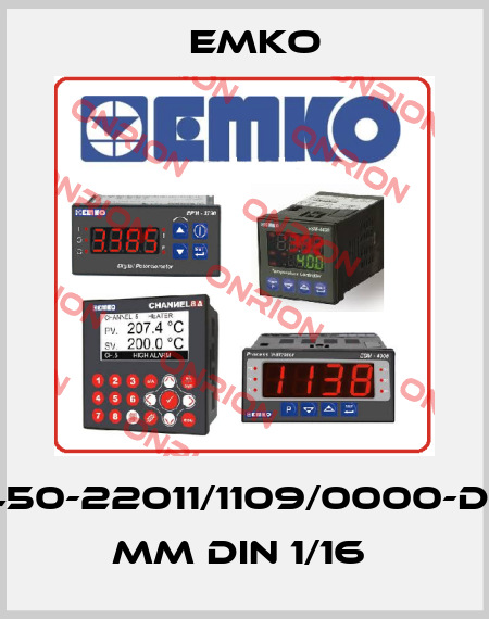 ESM-4450-22011/1109/0000-D:48x48 mm DIN 1/16  EMKO