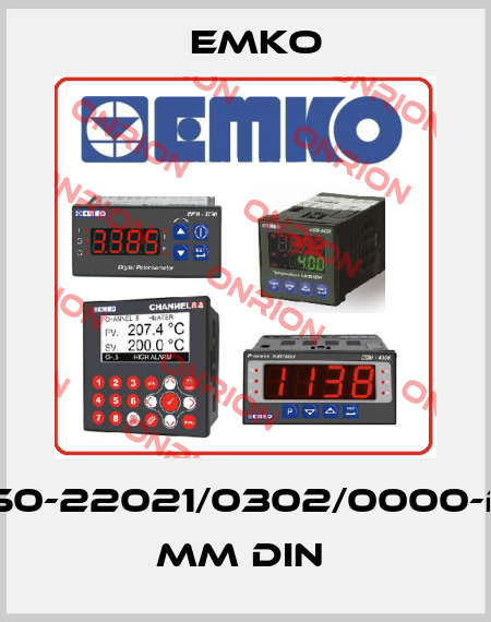 ESM-7750-22021/0302/0000-D:72x72 mm DIN  EMKO