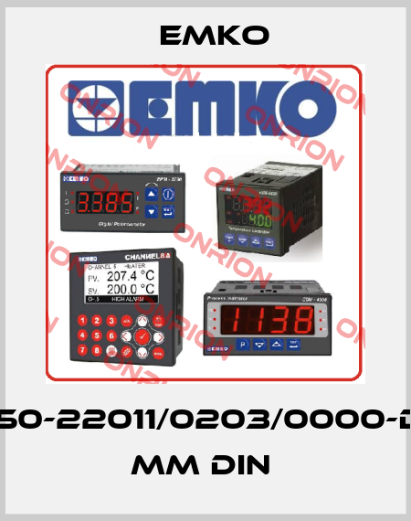ESM-7750-22011/0203/0000-D:72x72 mm DIN  EMKO