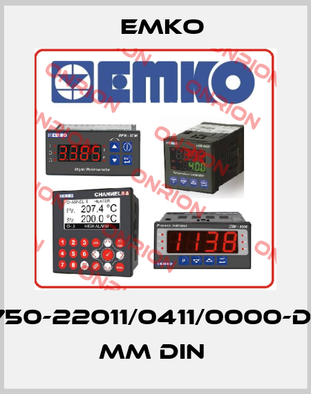 ESM-7750-22011/0411/0000-D:72x72 mm DIN  EMKO