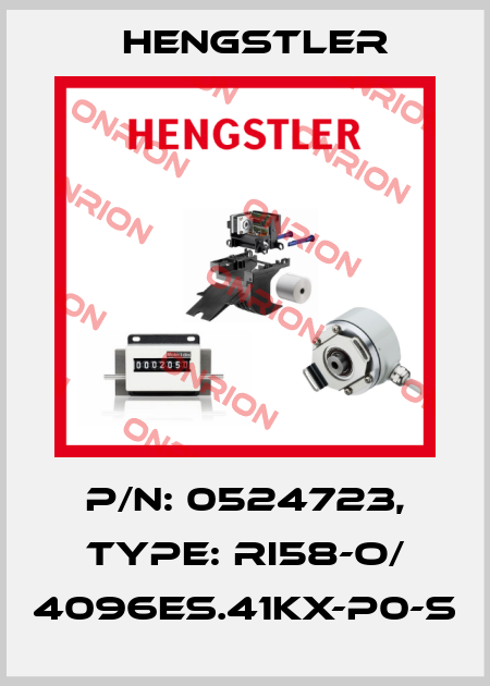 p/n: 0524723, Type: RI58-O/ 4096ES.41KX-P0-S Hengstler