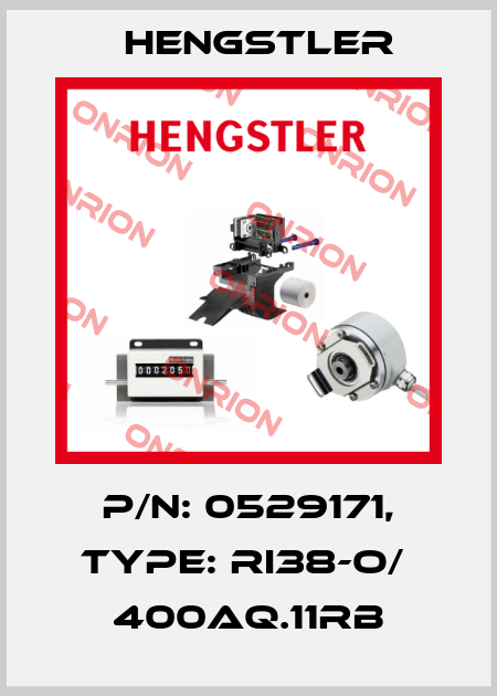 p/n: 0529171, Type: RI38-O/  400AQ.11RB Hengstler