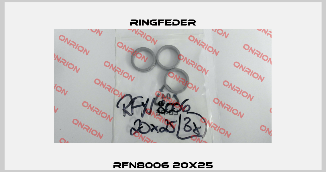 RFN8006 20X25 Ringfeder