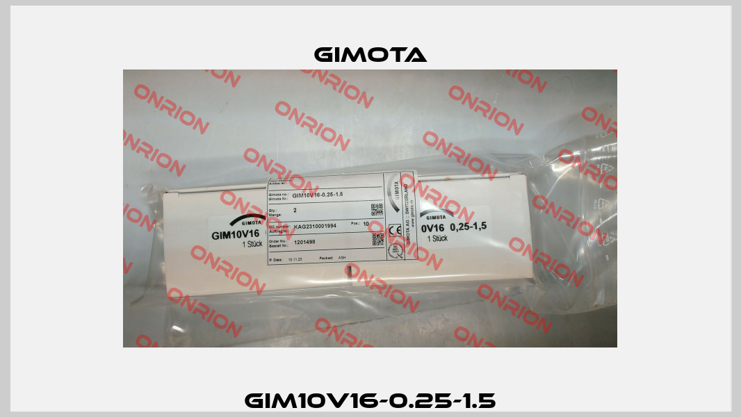 GIM10V16-0.25-1.5 GIMOTA