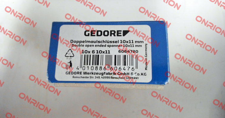 6065370 / 6 12X13 Gedore