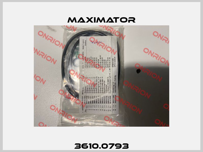 3610.0793 Maximator