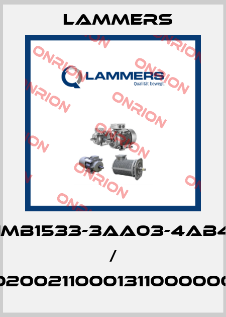 1MB1533-3AA03-4AB4 / 02002110001311000000 Lammers