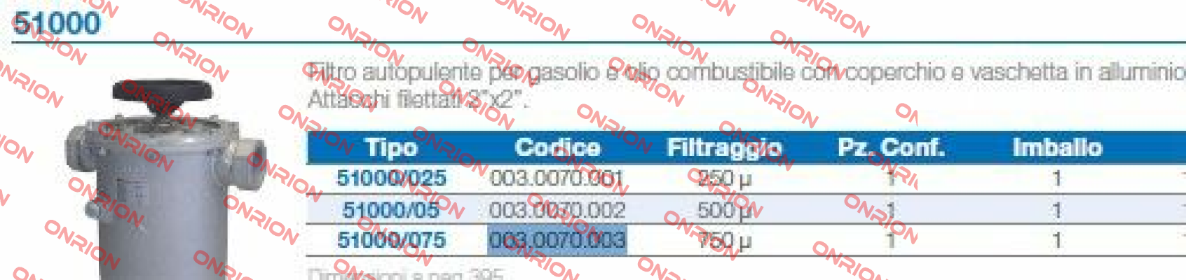 51000/075/ 003.0070.003 Giuliani Anello