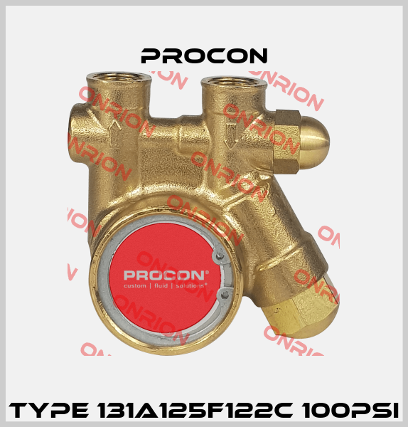 type 131A125F122C 100PSI Procon