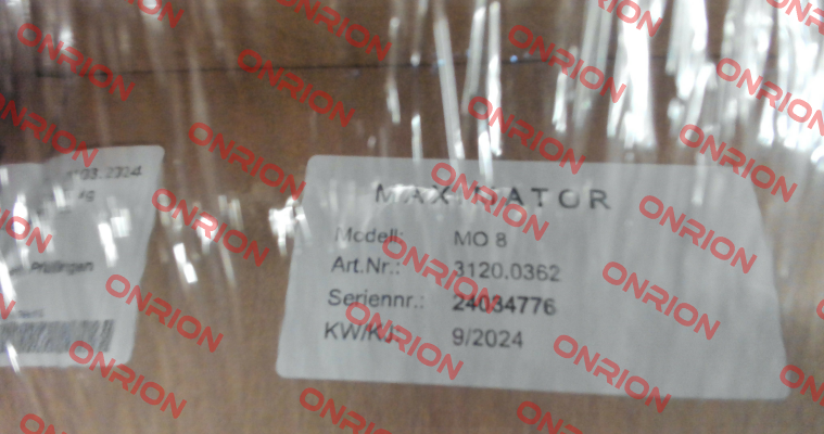 MO8 / 3120.0362/1000015171 Maximator