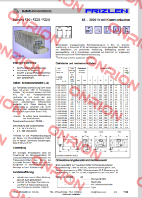 FZG600X65-82 Frizlen