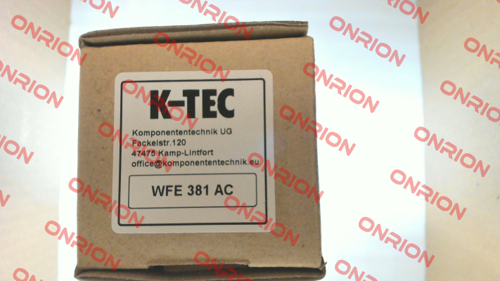 WFE381AC Airfilter Engineering