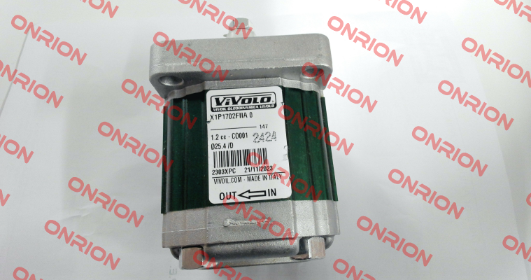 P/N: 010-050-01100, Type: X1P1702FIIA Vivoil Oleodinamica Vivolo