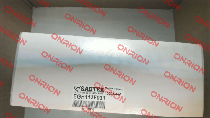 EGH112F031 Sauter