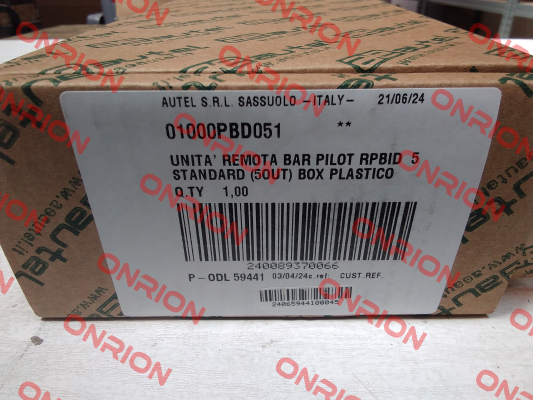 01000PBD051 /  RPBID 5 AUTEL