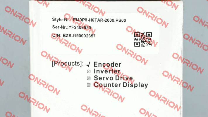 EI40P8-H6TAR-2000.PS00 Elco