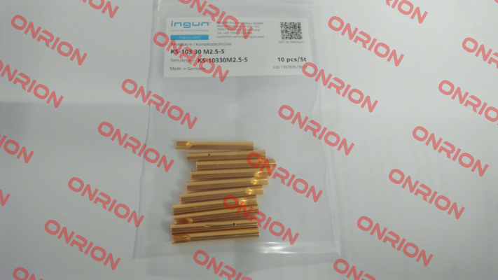 KS-103 30 M2.5-S Ingun