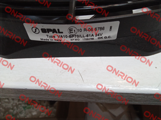 P/N: 30102542, Type: VA10-BP70/LL-61A SPAL