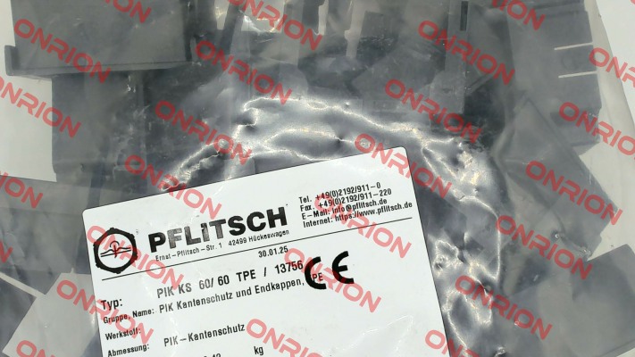 PIK KS 60/ 60 TPE PFLITSCH