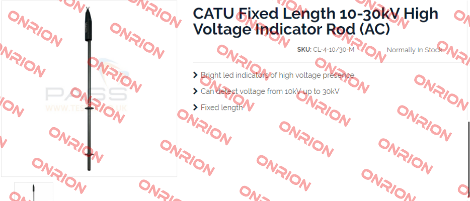 CL4-10/30-M obsolete, replaced by CL-465-10/30-M Catu