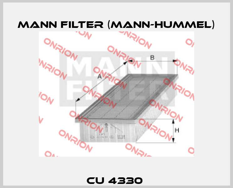 CU 4330  Mann Filter (Mann-Hummel)