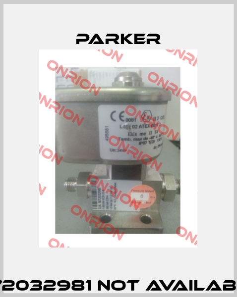 M72032981 not available  Parker