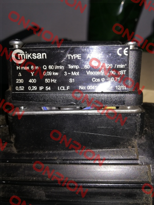 Type: AP 11 Miksan