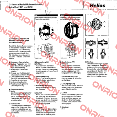 RR 315 (05920) Helios