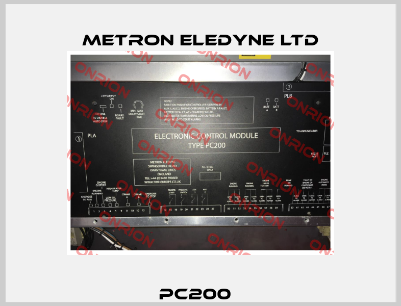 PC200   Metron Eledyne Ltd
