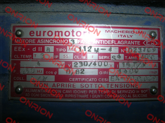 Brake for ASA 112 M-4  Euromotori