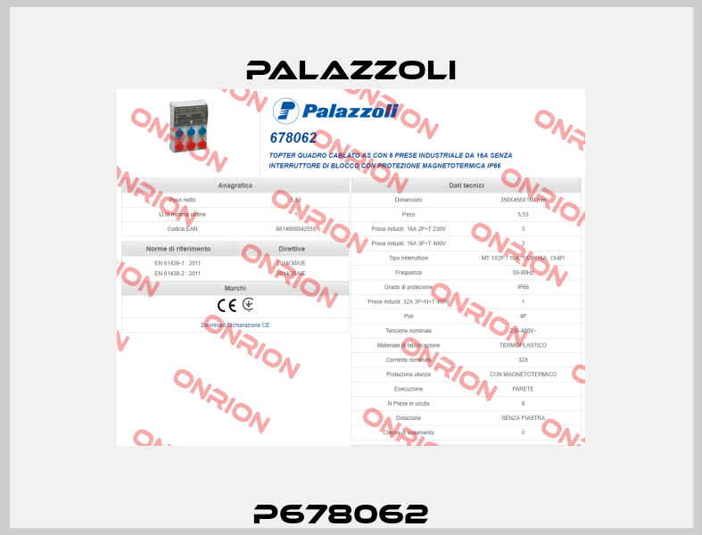 P678062   Palazzoli