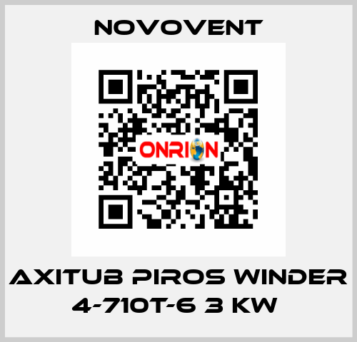 AXITUB PIROS WINDER 4-710T-6 3 KW  Novovent