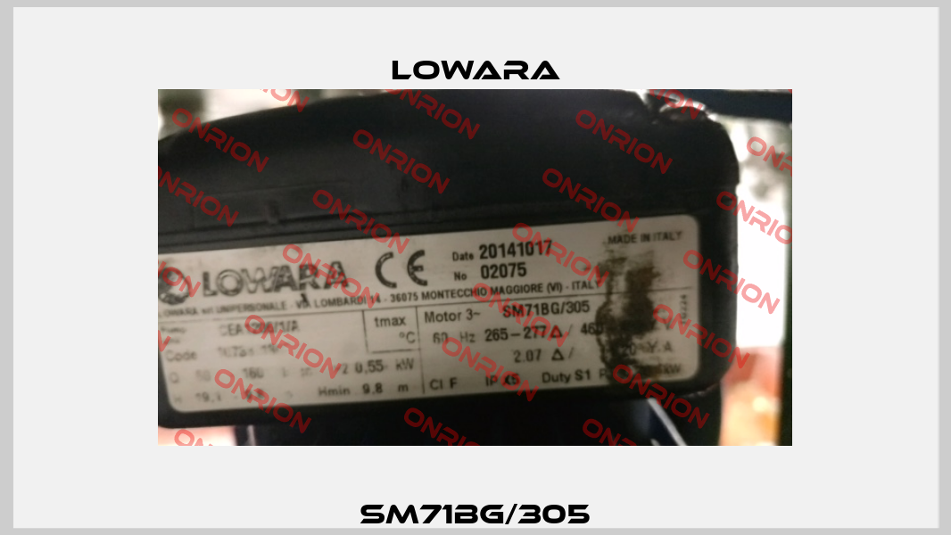 SM71BG/305 Lowara