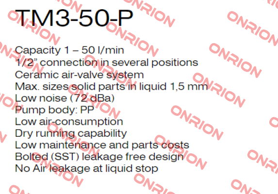 TM3-50 / 0,5"-P-T-T Tecnomatic Italia