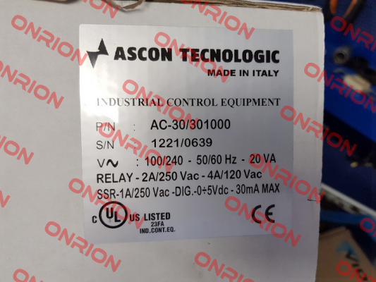 P/N AC-30/301000  Ascon