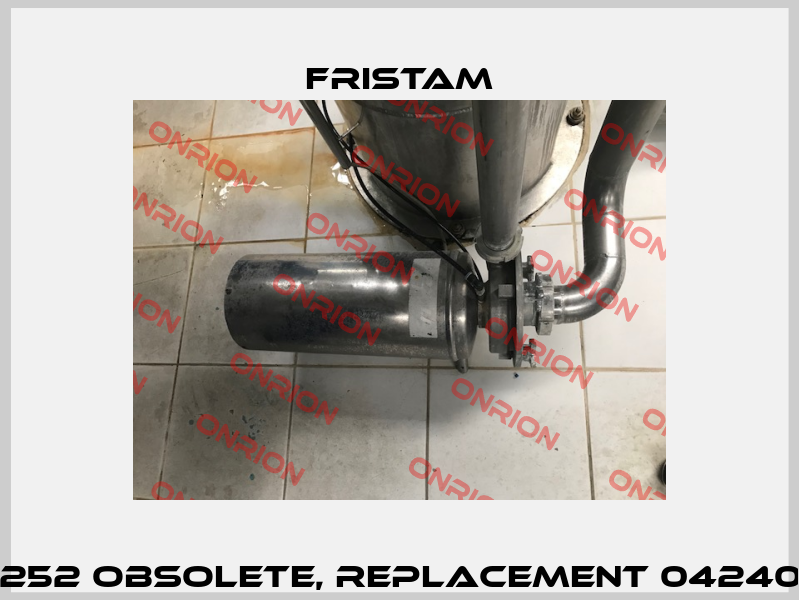 42333252 obsolete, replacement 0424000001  Fristam
