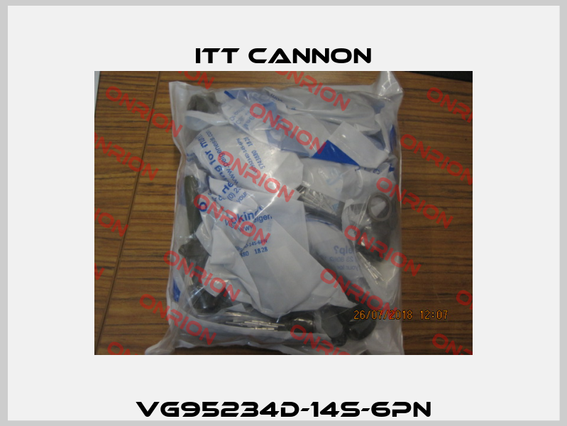 VG95234D-14S-6PN Itt Cannon