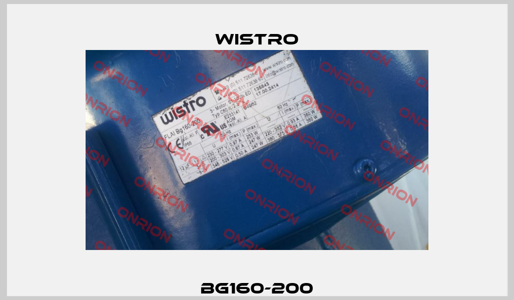 BG160-200 Wistro