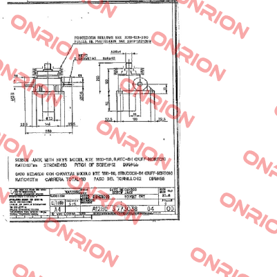 Type KTE 1810-110  Duff Norton