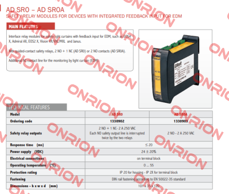 SP-R-13-309-02 / AD SR0 Reer