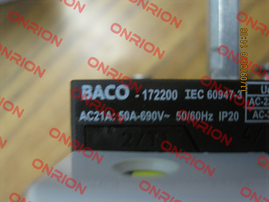 P/N: 41384, Type: BACO 172200 Baco Controls