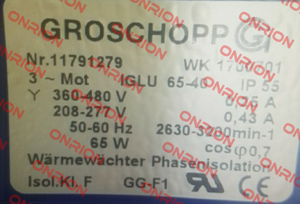 1791279) IGLU65-40 Groschopp