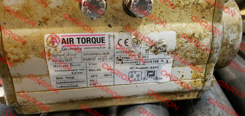 DR00060UF05F0714AJA Air Torque