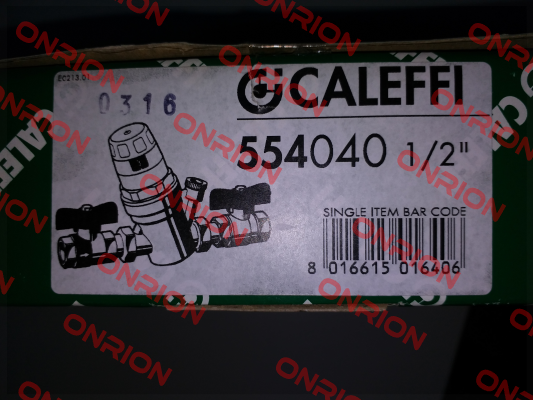 554040 1/2" Caleffi