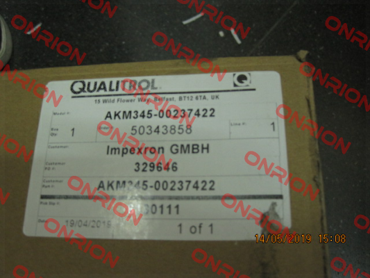 AKM345-00237422 Type 35/GEN2 Qualitrol