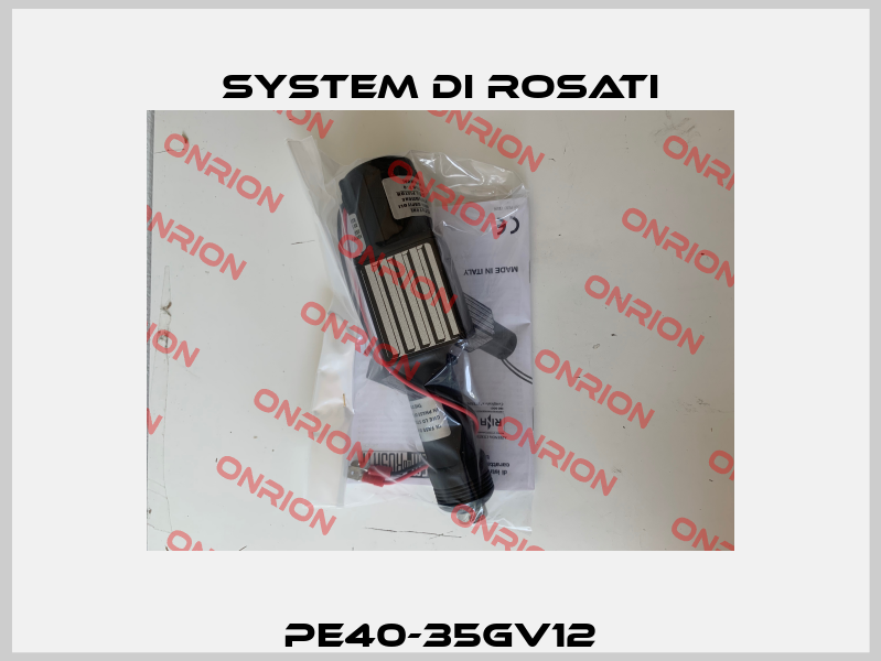 PE40-35GV12 System di Rosati