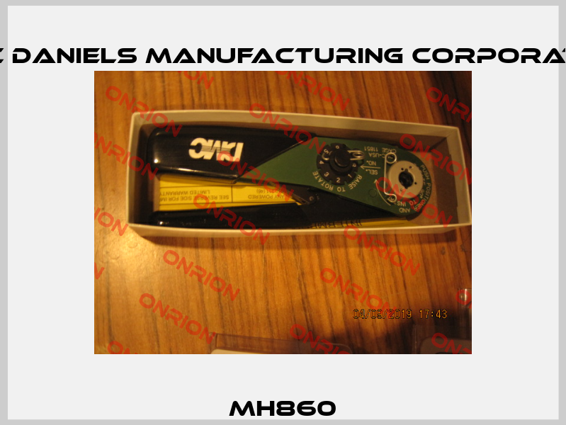 MH860 Dmc Daniels Manufacturing Corporation