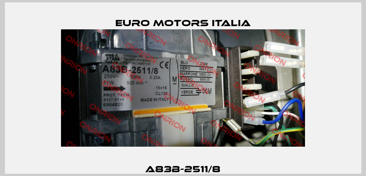A83B-2511/8 Euro Motors Italia
