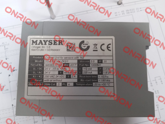 SG-EFS 104 ZK2/1 Mayser